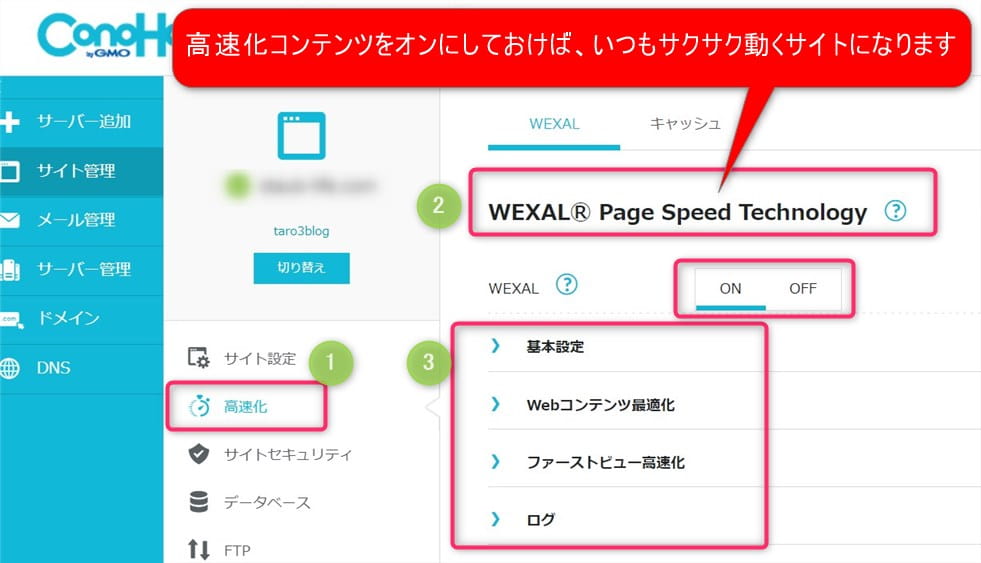高速エンジン:WEXAL® Page Speed Technology®