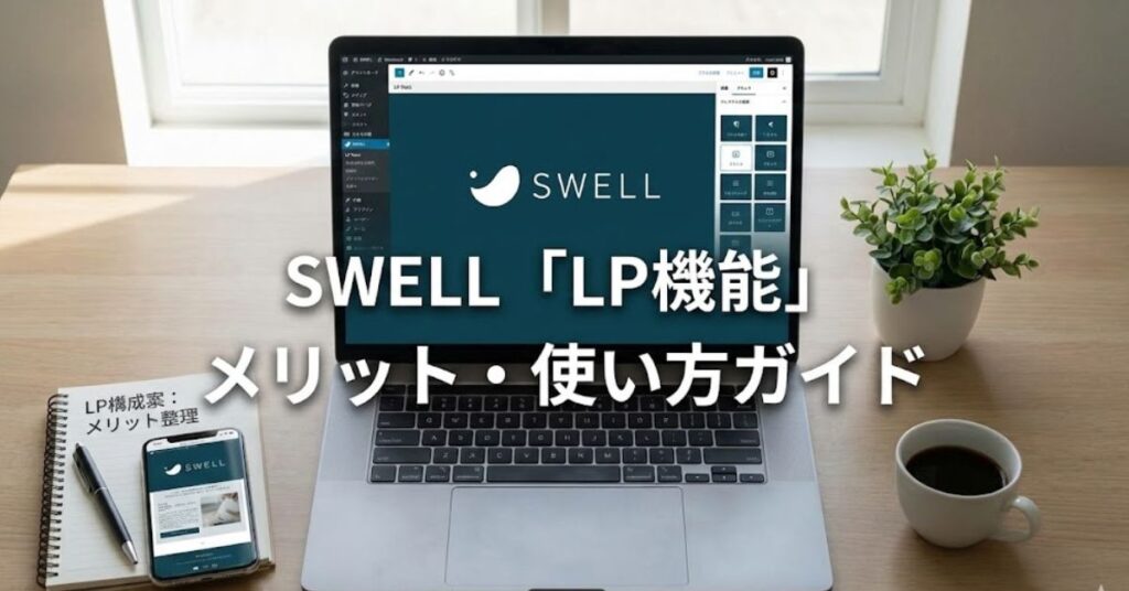 SWELL「LP機能」メリット・使い方ガイド